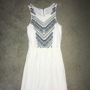 White Maurice’s dress